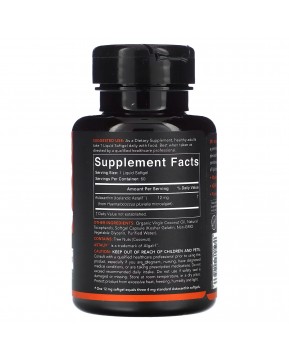 Sports Research, астаксантин тройной концентрации, 12 мг, 60 капсул